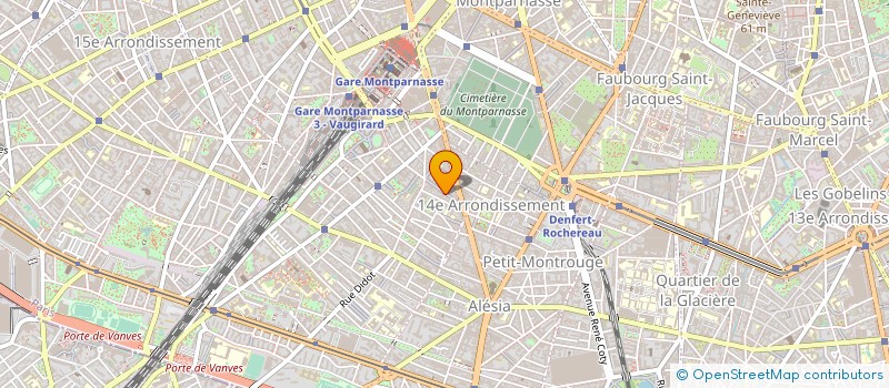 localisation de l'entreprise RUBEN GONZALEZ à PARIS