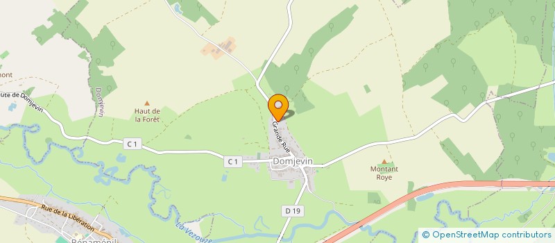 localisation de l'entreprise RUBENS  DOMJEVIN