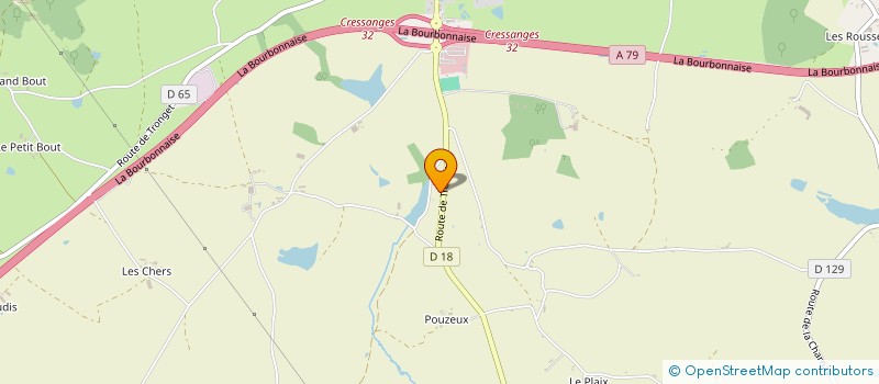 localisation de l'entreprise RUBENS  CRESSANGES