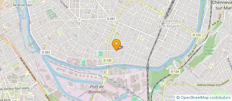 localisation de l'entreprise RUBEVA MT à SAINT-MAUR-DES-FOSSES