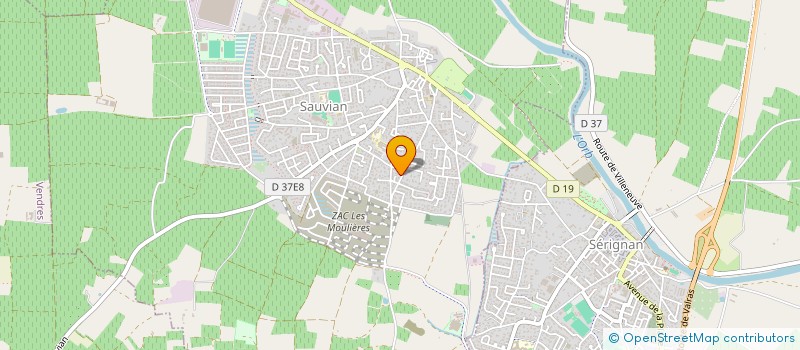 localisation de l'entreprise RUBI  SAUVIAN