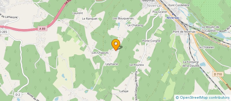 localisation de l'entreprise RUBI & CO  BOULAZAC ISLE MANOIRE