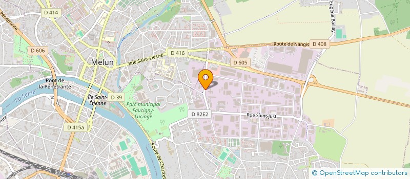 localisation de l'entreprise RUBI COM à VAUX-LE-PENIL
