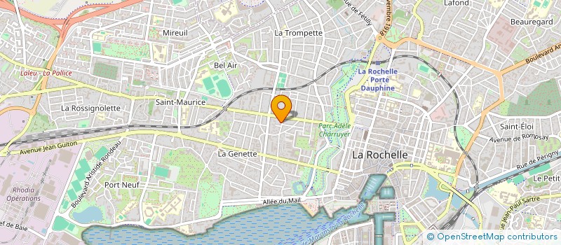 localisation de l'entreprise RUBI HOLDING  LA ROCHELLE