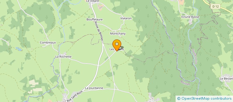 localisation de l'entreprise RUBI UNI  BOISSET