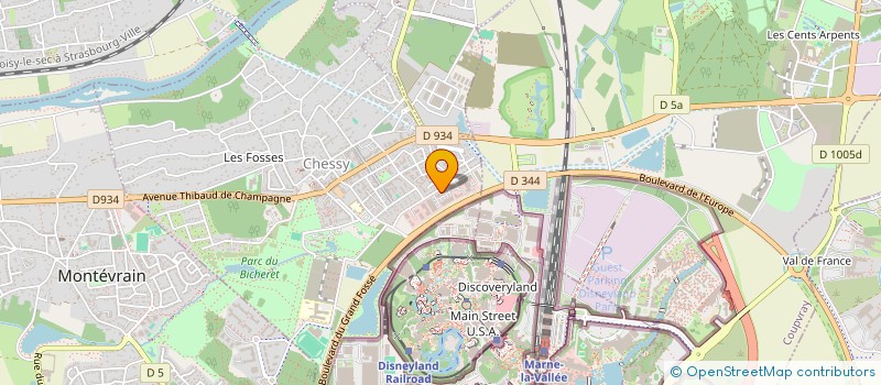 localisation de l'entreprise RUBIAS  CHESSY