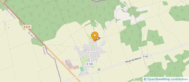 localisation de l'entreprise RUBIKS CLUB NOGENT  LE MERIOT