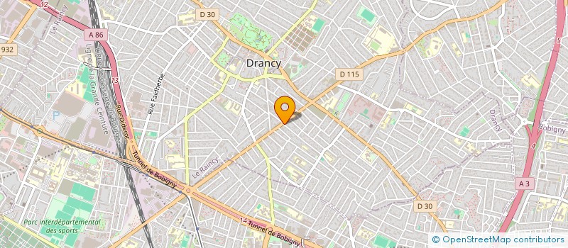 localisation de l'entreprise RUBIKSON à DRANCY