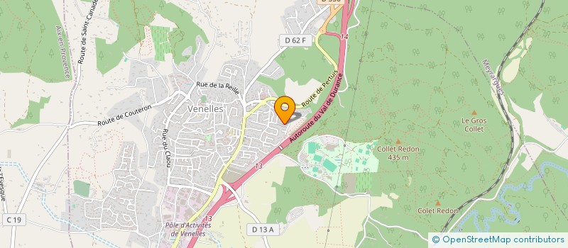 localisation de l'entreprise RUBINO IMMOBILIER  VENELLES