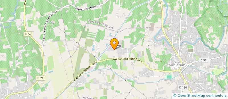 localisation de l'entreprise RUBINO JULIEN  AUBIGNAN