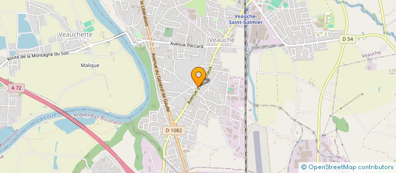 localisation de l'entreprise RUBIO INVESTISSEMENT  VEAUCHE