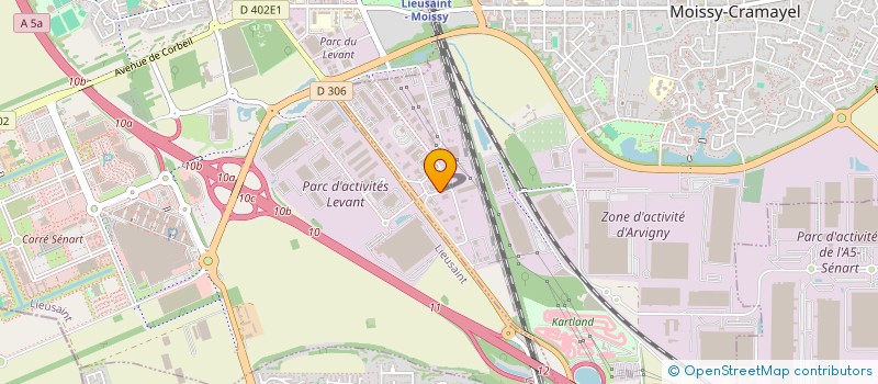 localisation de l'entreprise RUBIO MONOCOAT FRANCE SARL à MOISSY-CRAMAYEL