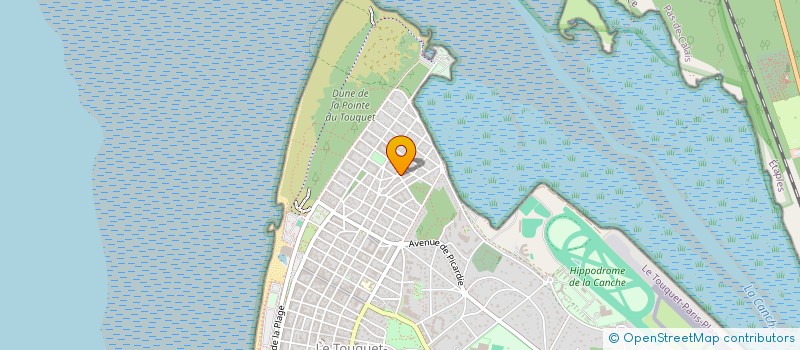 localisation de l'entreprise RUBIOS TOUQUET à LE TOUQUET-PARIS-PLAGE