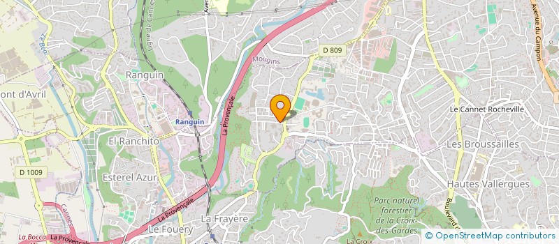 localisation de l'entreprise RUBIS à LE CANNET