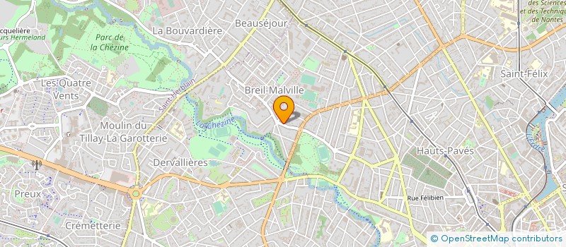 localisation de l'entreprise RUBIS à NANTES