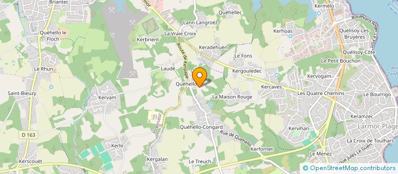 localisation de l'entreprise RUBIS à LARMOR-PLAGE