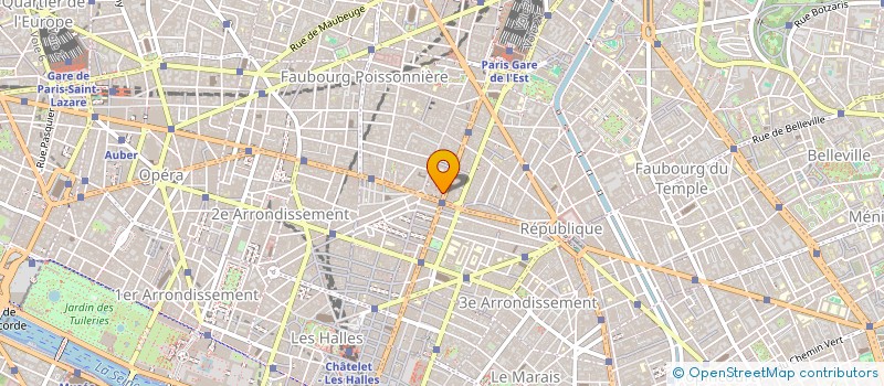 localisation de l'entreprise RUBIS  PARIS