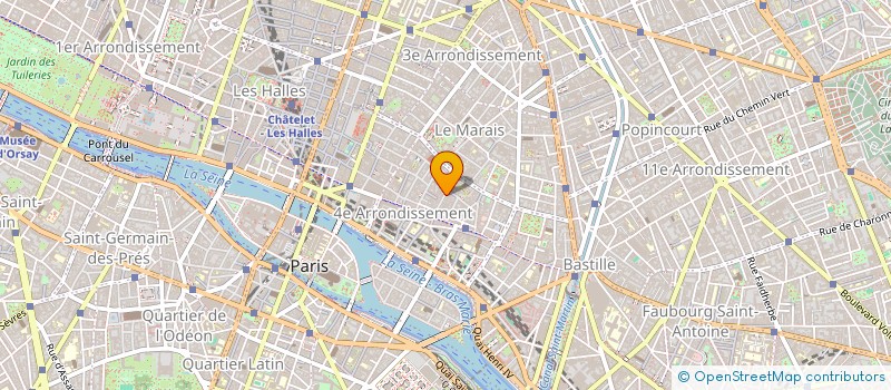 localisation de l'entreprise RUBIS 55  PARIS