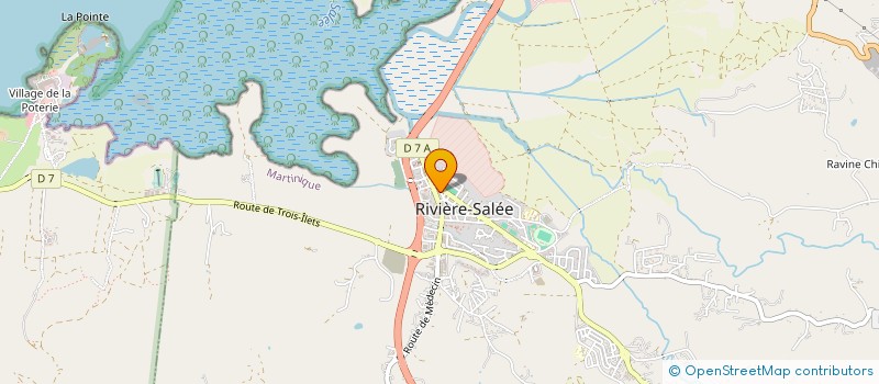 localisation de l'entreprise RUBIS à RIVIERE SALEE