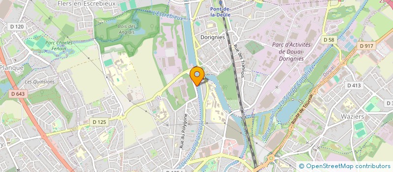 localisation de l'entreprise RUBIS  DOUAI