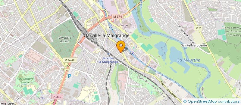 localisation de l'entreprise RUBIS  JARVILLE-LA-MALGRANGE