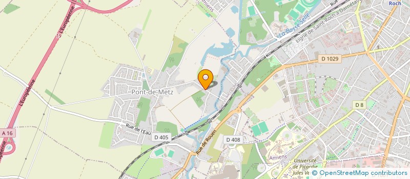 localisation de l'entreprise RUBIS  PONT-DE-METZ