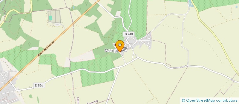 localisation de l'entreprise RUBIS DES QUINQUENNES  MONTGENOST