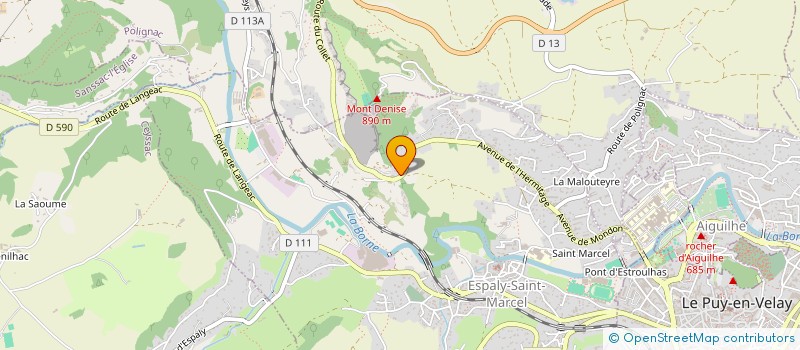 localisation de l'entreprise RUBIS JL  ESPALY-SAINT-MARCEL