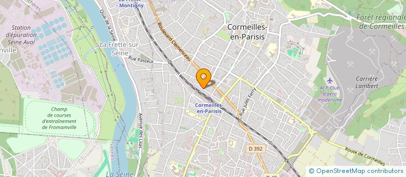 localisation de l'entreprise RUBISPHERE CONSEIL  CORMEILLES-EN-PARISIS