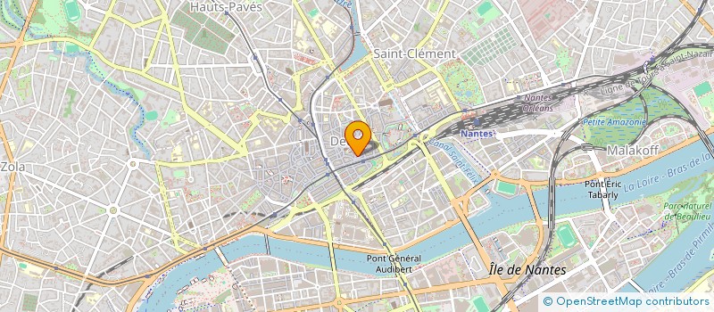 localisation de l'entreprise RUBIX CONSULTING DEVELOPPEMENT  NANTES