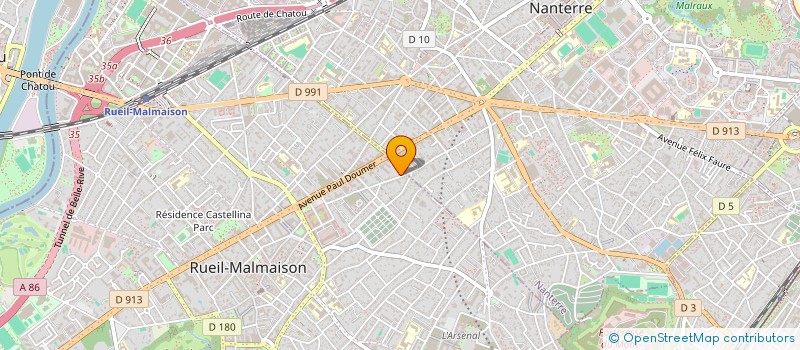 localisation de l'entreprise RUBIX IT  ARGENTEUIL