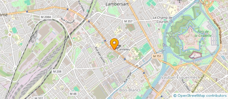 localisation de l'entreprise RUBIX IT CONSULTING à LAMBERSART