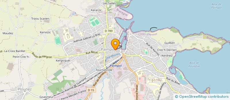 localisation de l'entreprise RUBON IMMO  PAIMPOL