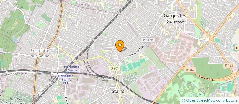 localisation de l'entreprise RUBON REAL ESTATE à STAINS