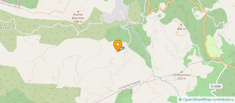 localisation de l'entreprise RUBY à LA GARDE-FREINET