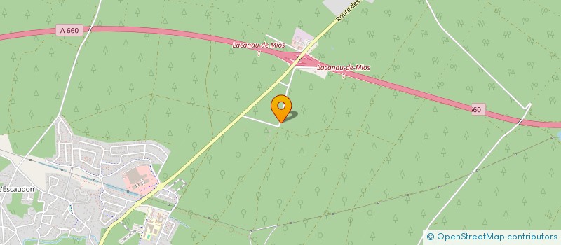 localisation de l'entreprise RUBY  LE BARP