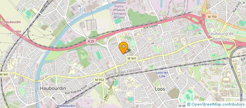 localisation de l'entreprise RUBY  LOOS