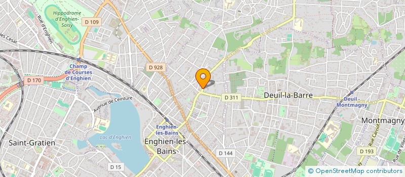 localisation de l'entreprise RUBY  MONTMORENCY