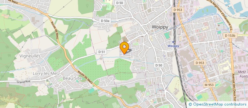 localisation de l'entreprise RUBY à WOIPPY