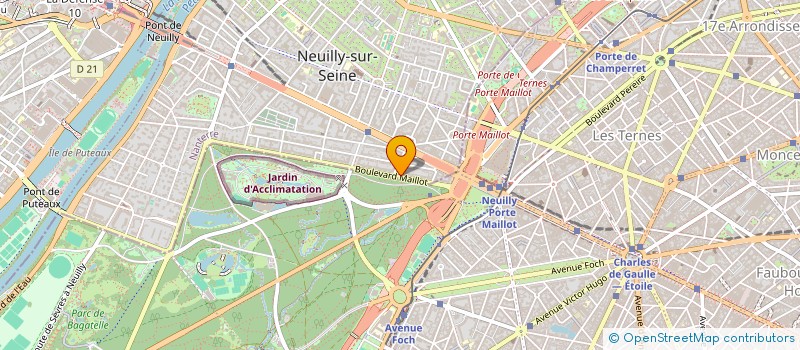 localisation de l'entreprise RUBY  NEUILLY-SUR-SEINE