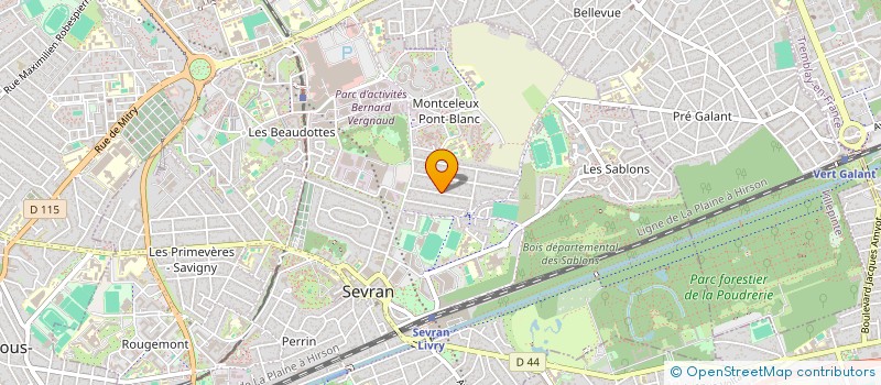 localisation de l'entreprise RUBY à SEVRAN
