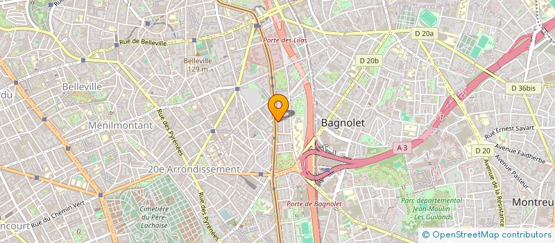 localisation de l'entreprise RUBY ALIM  PARIS