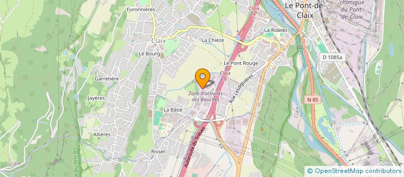 localisation de l'entreprise RUBY CAR  SAINT-MARTIN-D'HERES