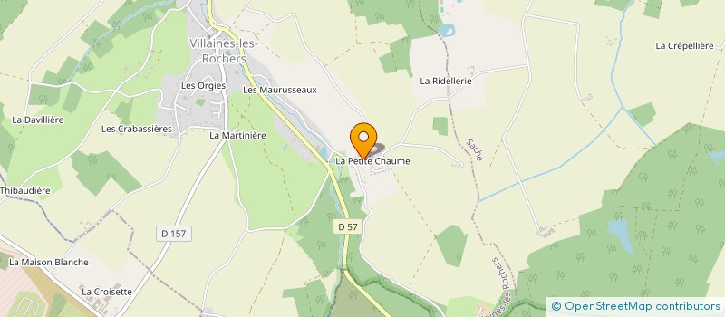 localisation de l'entreprise RUBY & CO  VILLAINES-LES-ROCHERS