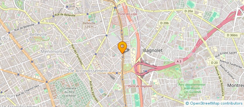 localisation de l'entreprise RUBY.COM  PARIS