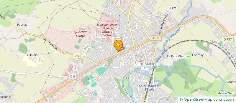 localisation de l'entreprise RUBY KITCHEN  SAINT-MAIXENT-L'ECOLE