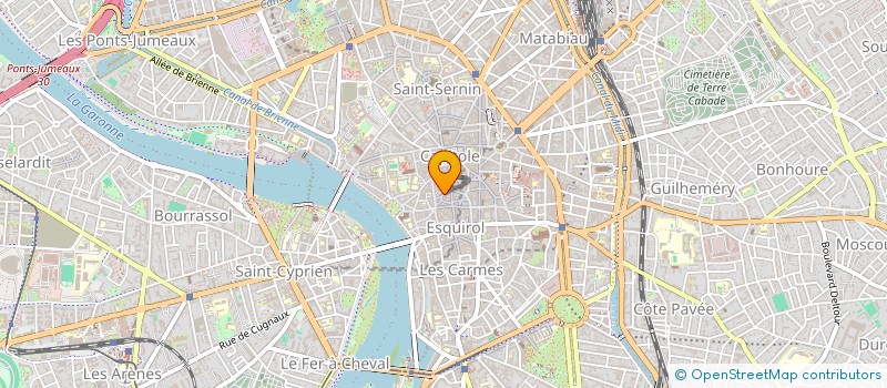 localisation de l'entreprise RUBY PSY  TOULOUSE