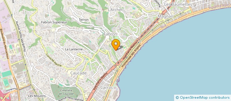 localisation de l'entreprise RUBY TECH à NICE