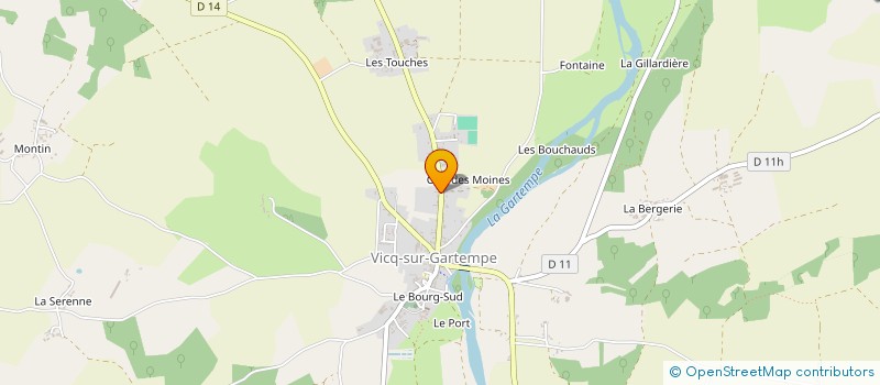 localisation de l'entreprise RUBYA  VICQ-SUR-GARTEMPE