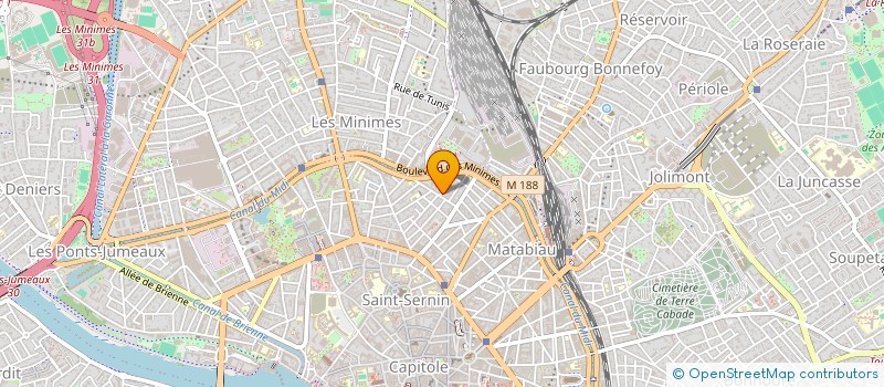 localisation de l'entreprise RUBYLO à TOULOUSE